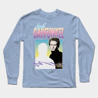 Art Garfunkel - Aesthetic Humor Retro Design Long Sleeve T-Shirt